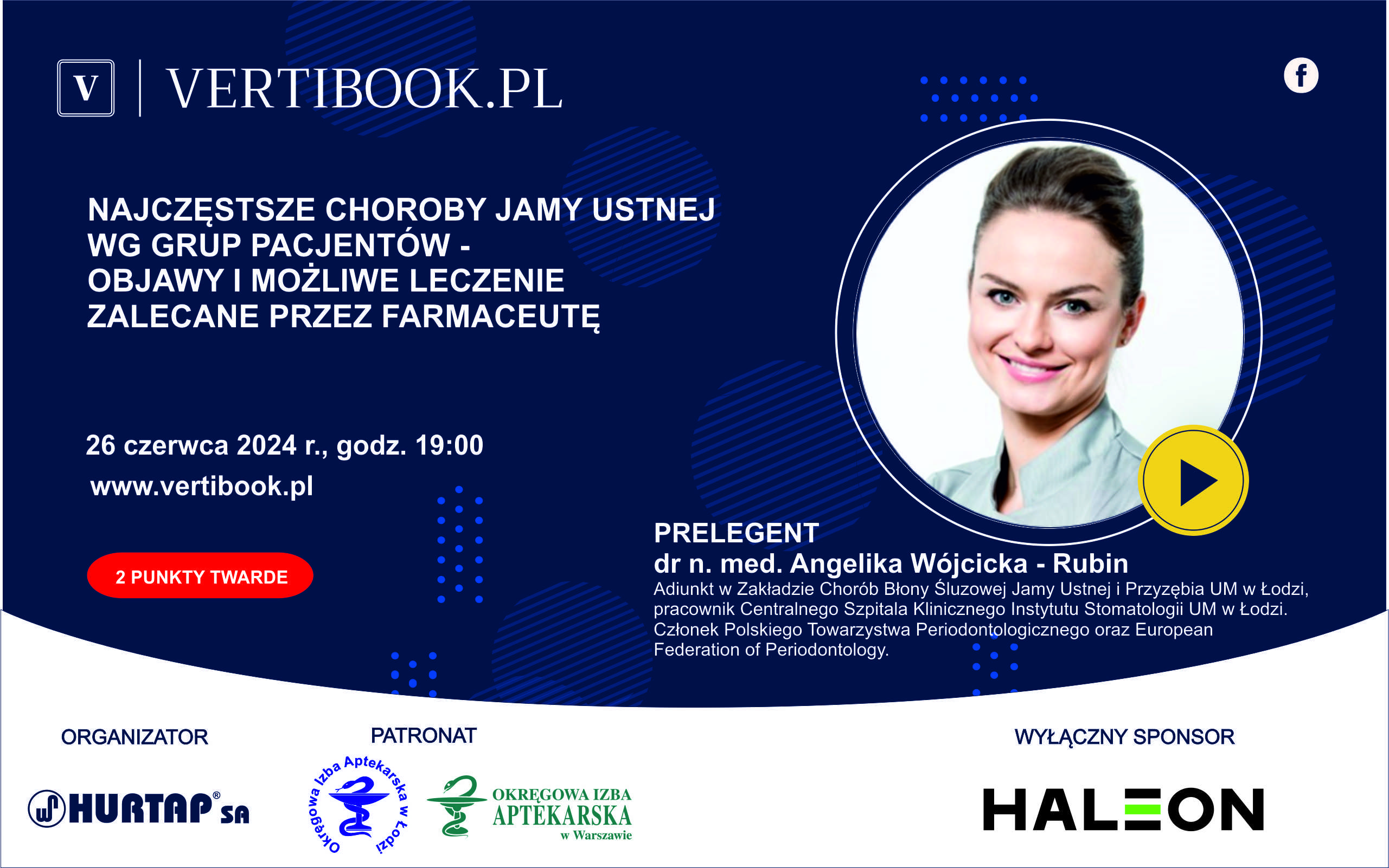Najczęstsze choroby jamy ustnej wg. grup pacjentów - objawy i możliwe leczenie zalecane przez farmaceutę.